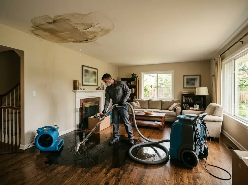 attic-pipe-burst-ceiling-drip-008 — frequently asked questions, Water Damage Restoration & Carpet Care in Elma Center, NY